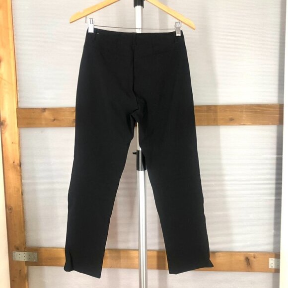BRAX Hella MT Black Quilted Knee Ankle Zip Pants Sz 6R - Picture 7 of 14